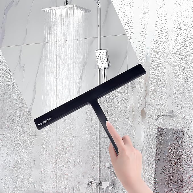Silicone Rubber Blade & Hook Shower Window Squeegee 11" in Width Silicone Car - Image 5