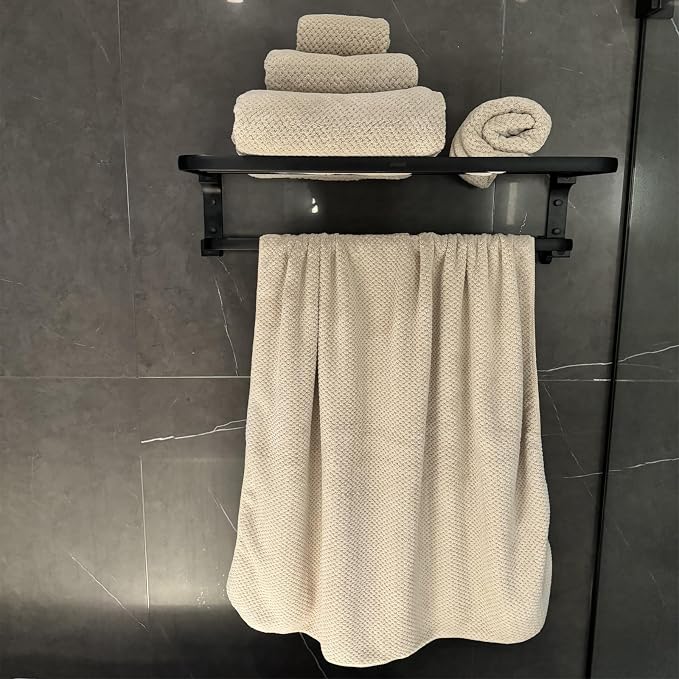 Extra Large Bath Towels Set for Bathroom 30x60 Inches Super Soft Light Weight - Image 5