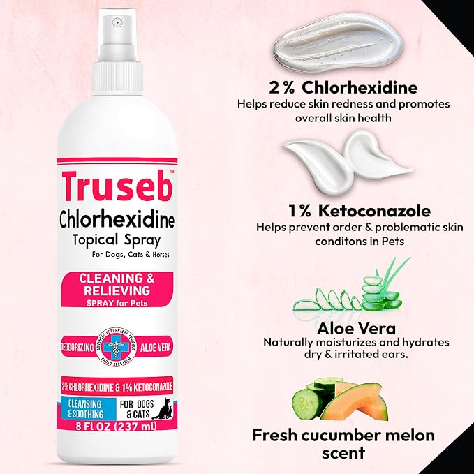 Truseb Topical Ketoconazole and Chlorhexidine Spray - Image 4