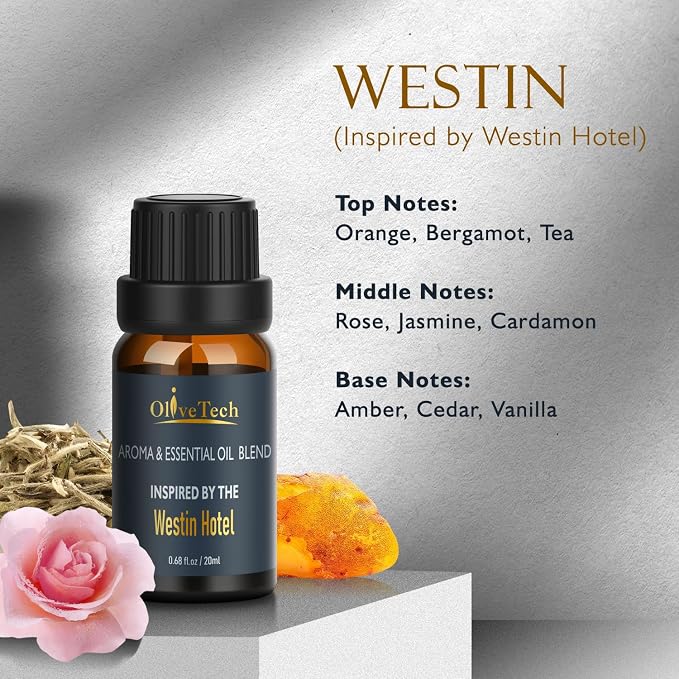 Hotel Diffuser Oil 20ml – Inspired by Westin Hotel Scent, OliveTech - Image 3