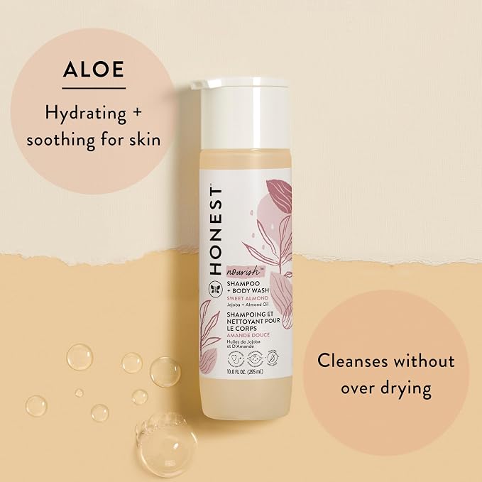 The Honest Company 2-in-1 Cleansing Shampoo Body Wash Gentle - Image 2