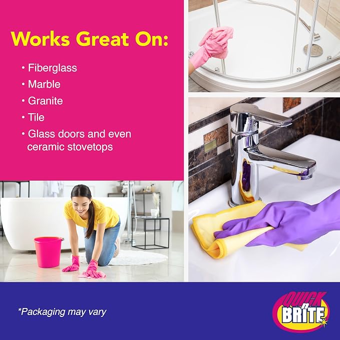 Quick 'n Brite Scum Off Shower Cleaner - Image 4