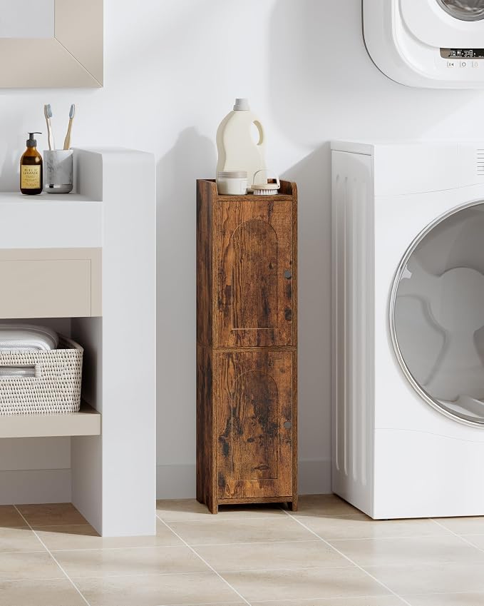 Bathroom Storage Cabinet, Corner Floor Cabinet - Image 3
