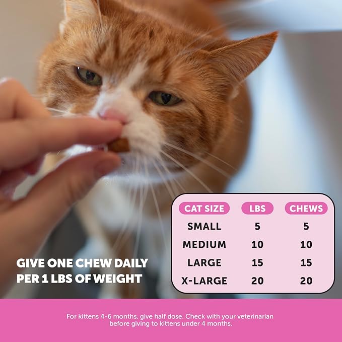 Cat Multivitamin Crunchy & Creamy Chews - Image 7