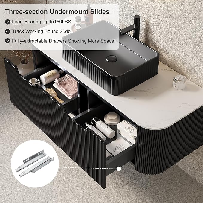 48 Inch Floating Bathroom Vanity - Image 5