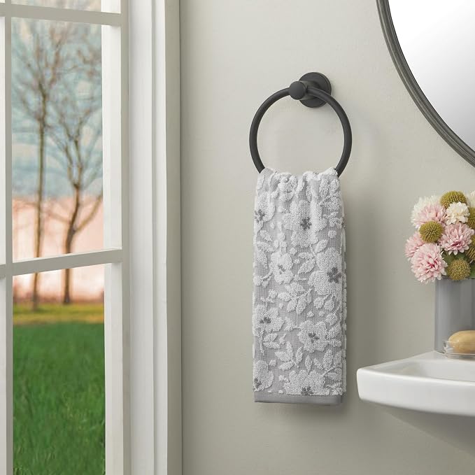SKL Home Floral Jacquard Hand Towel Set - Image 4