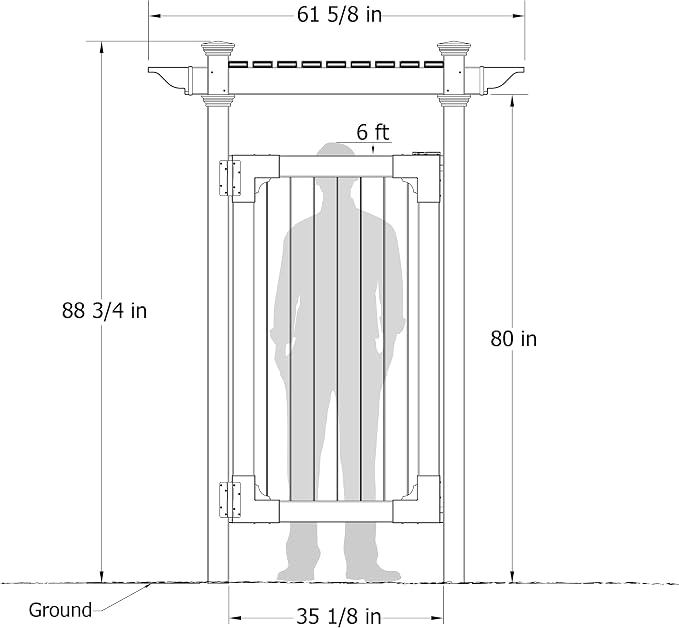 Zippity Outdoor Products Hampton Shower Enclosure - Image 9