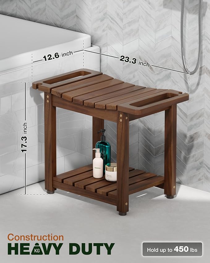 BLUEWEST Shower Bench Seat - Image 3