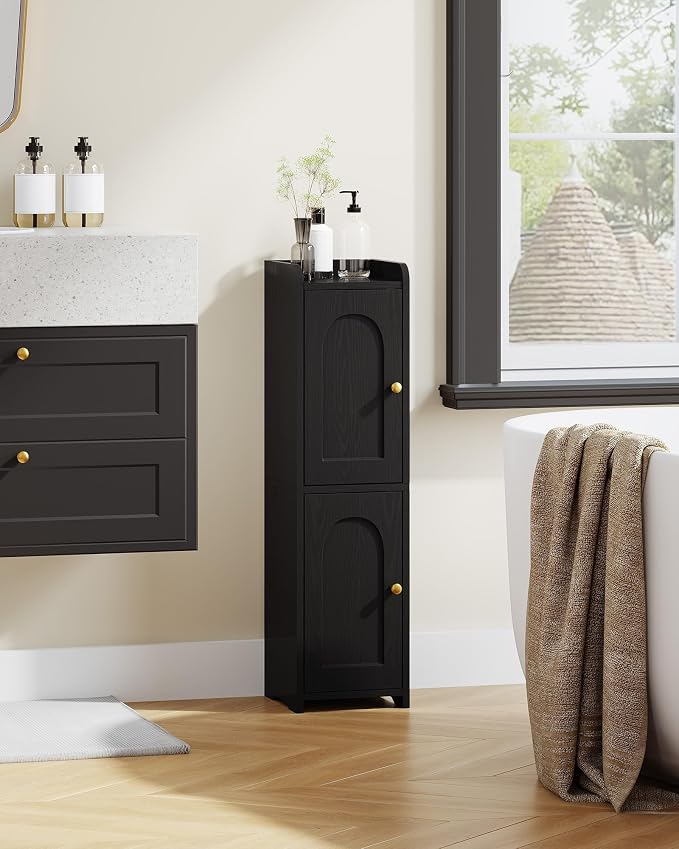 Bathroom Storage Cabinet, Corner Floor Cabinet - Image 3