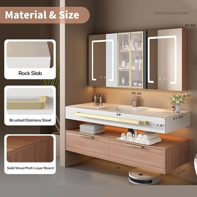 48-Inch Single Sink Vanity - Image 2