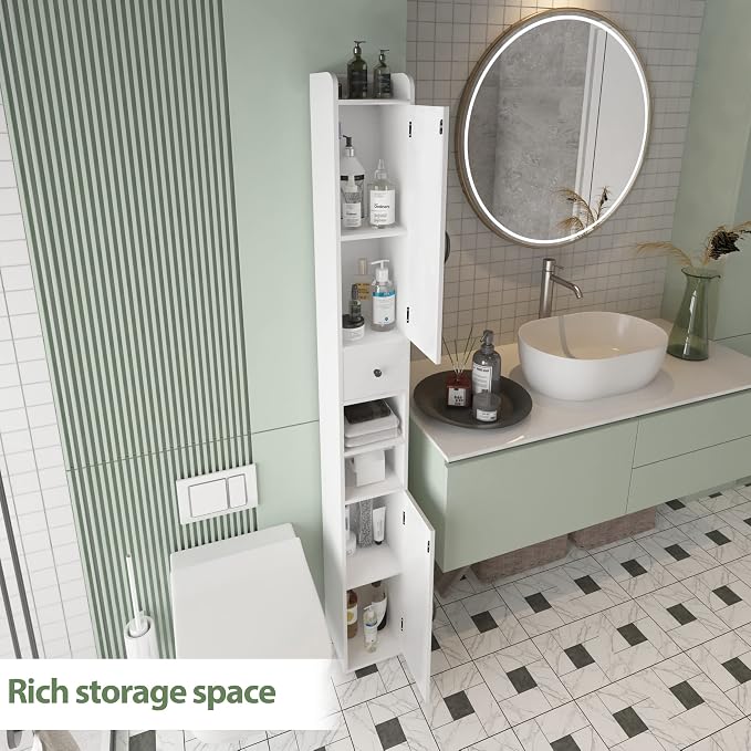 Tall Bathroom Storage Cabinet - Image 3