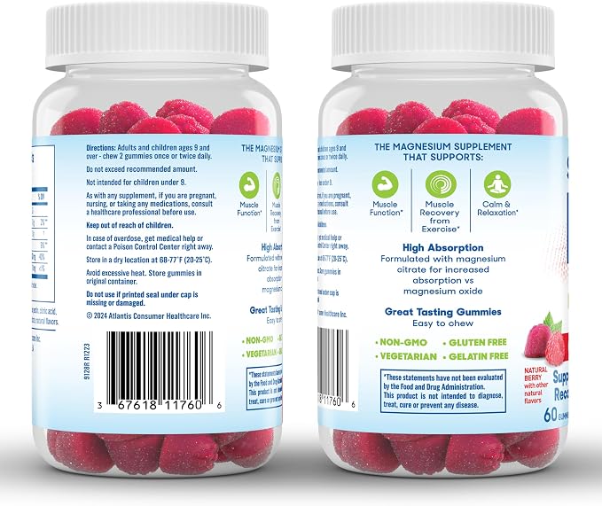 SlowMag Magnesium Citrate Gummies - Image 2