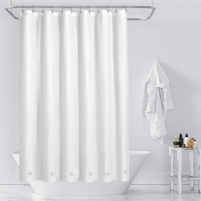 Barossa Design Extra Long Shower Curtain Liner - Image 5