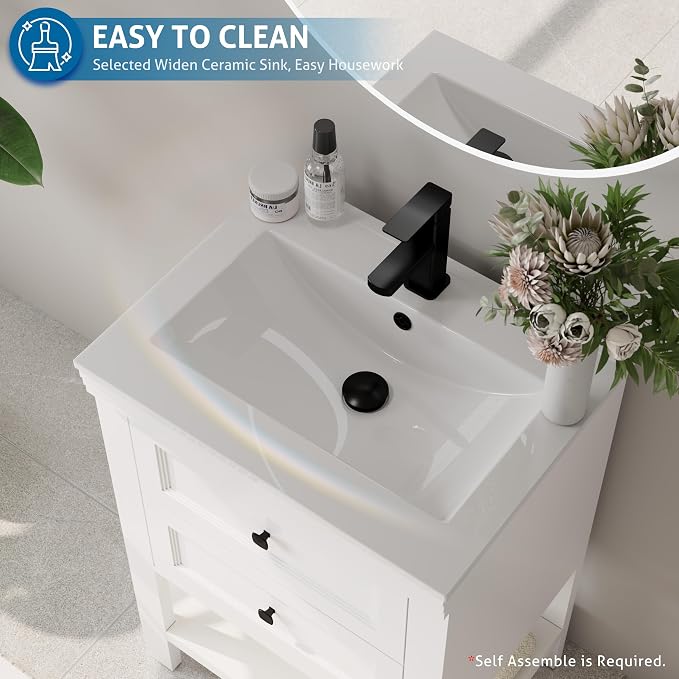 eclife 24" Bathroom Vanity - Image 4