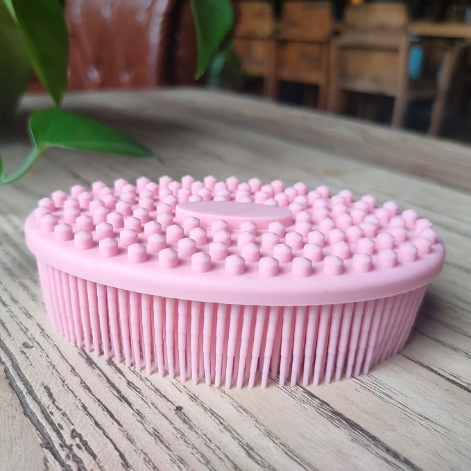 Premium Sensory Brush for Kids or Autism, Soft Silicone Body Scrubber, 2 in 1 - Image 2