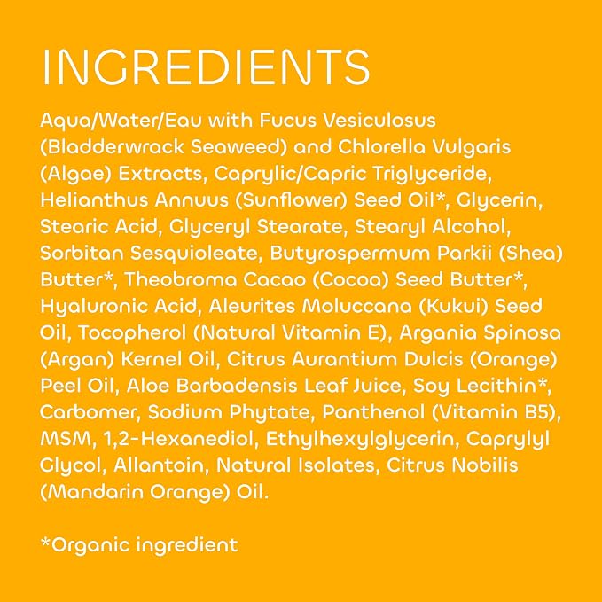 Seaweed Bath Co. Hydrate Body Cream, Citrus Vanilla Scent, 6 Ounce, Nourishing - Image 8