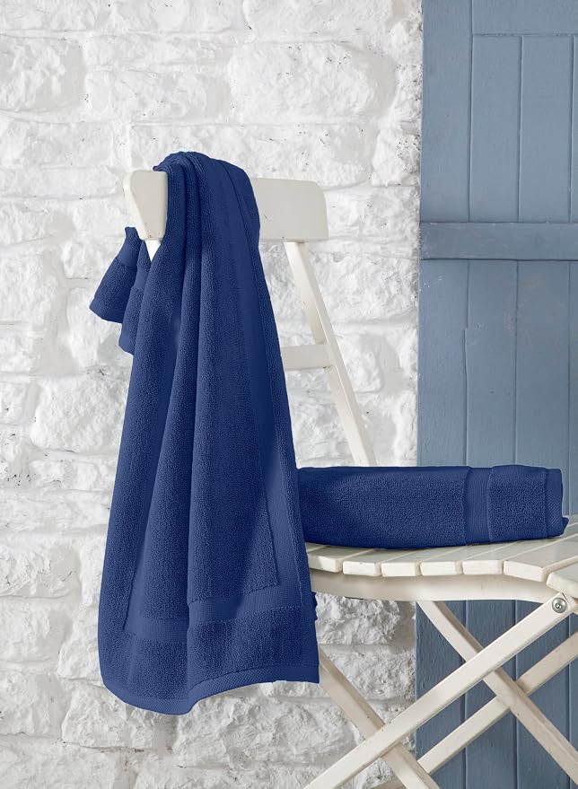 SALBAKOS 100% Turkish Cotton Bath Mat Set 2-Piece - Image 5