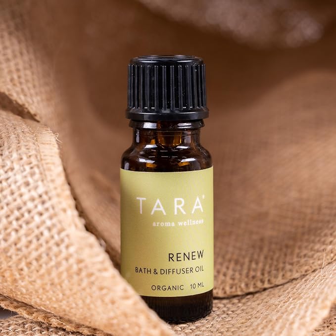 TARA Spa Therapy Renew Bath & Diffuser Oil – 100% Organic, Blended Concentrated - Image 2