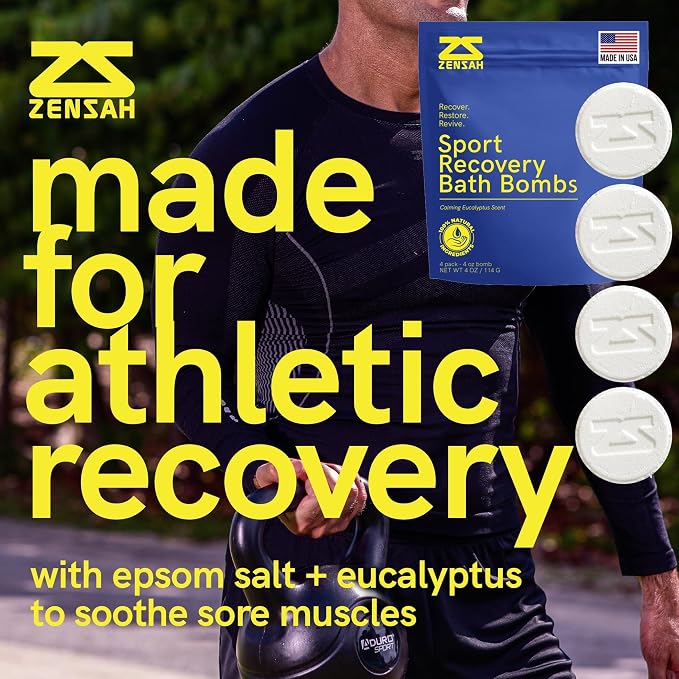 Zensah Sport Recovery Bath Bombs - Image 2