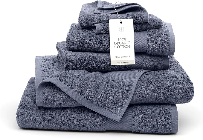 BOLL & BRANCH Plush Bath Towel Set by BollBranch