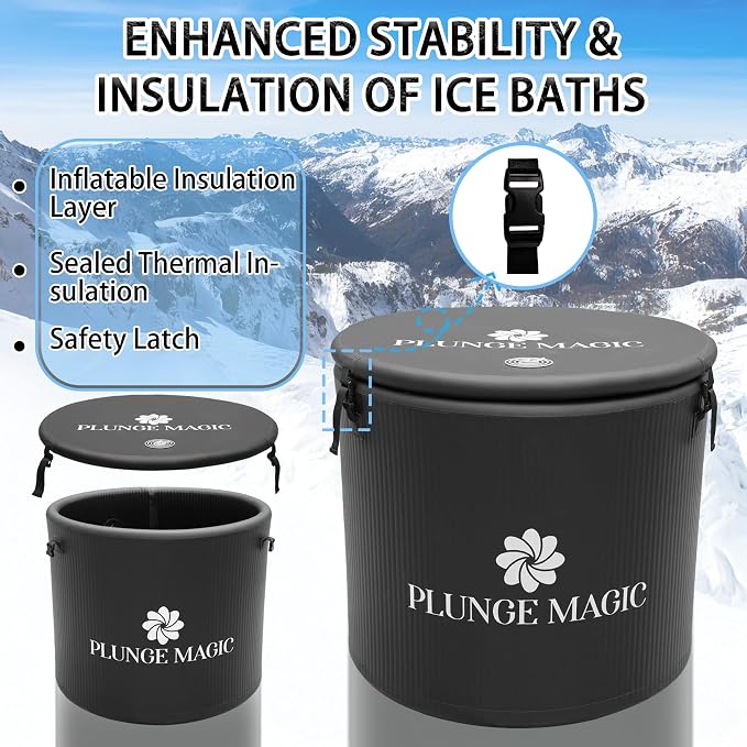 Ultimate Cold Plunge Tub Inflatable Ice Bath Tub - Image 4