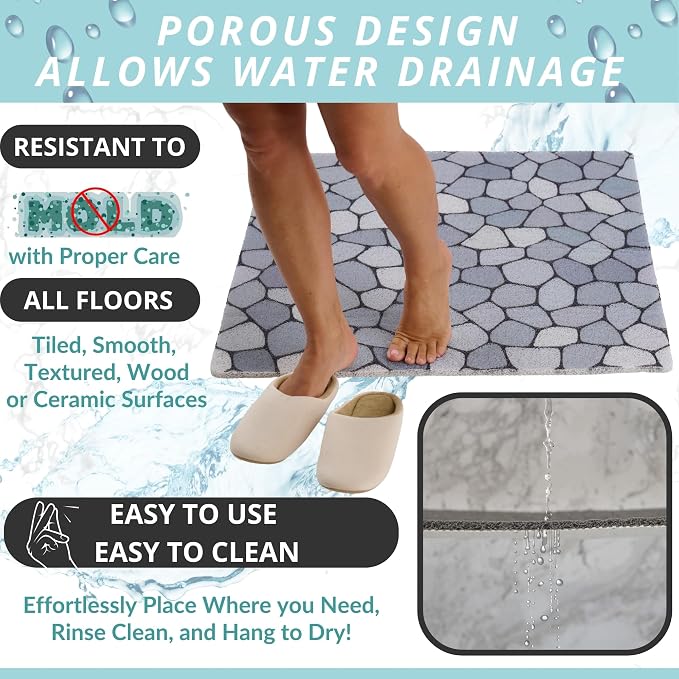 Non Slip Shower Mats for Inside Shower - Image 4