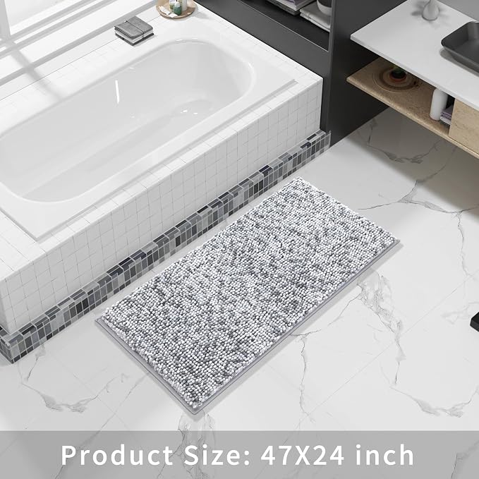 Yimobra Luxury Bathroom Rugs, Extra Soft Chenille Mats - Image 6