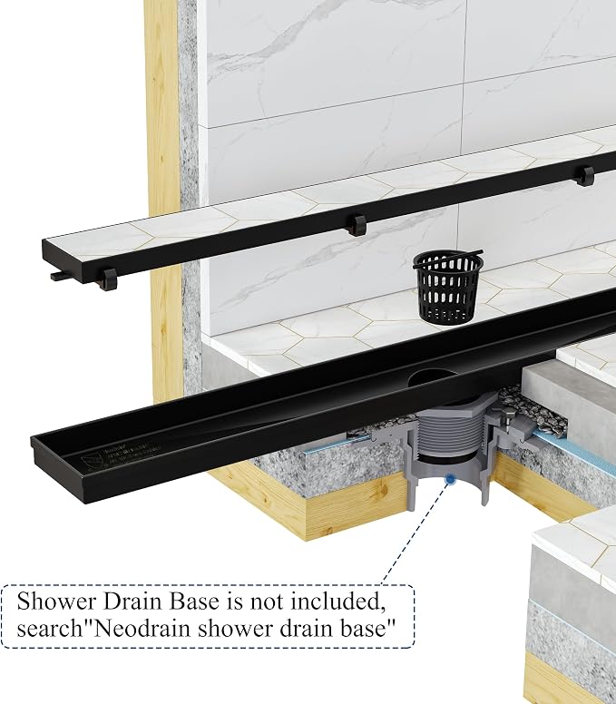 Neodrain 48-Inch Linear Shower Drain - Image 8