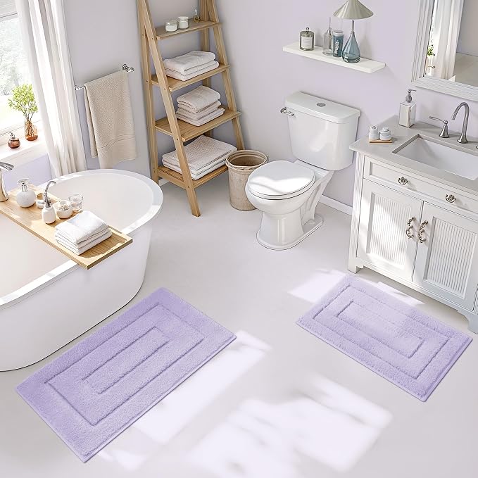 GRANNY SAYS Bathroom Rugs Sets 2 Piece, Soft Bath Mats - Image 8