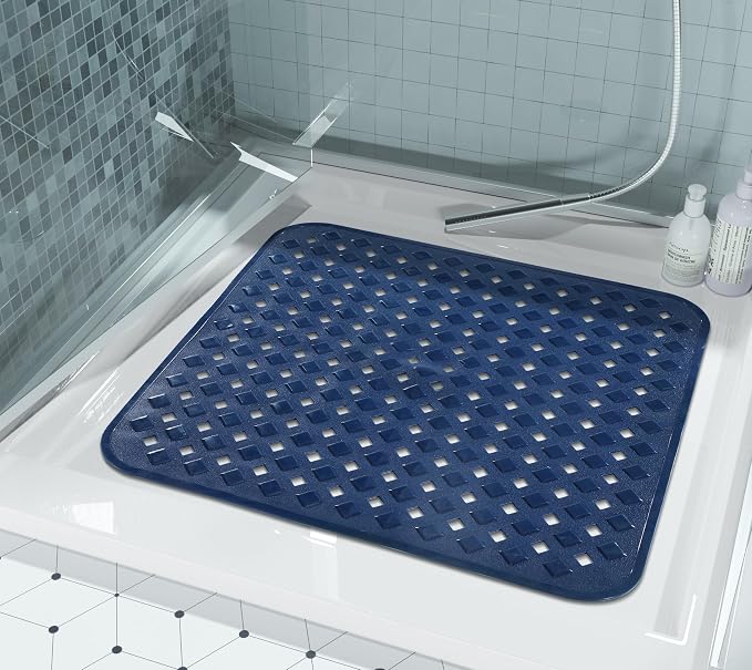 Yimobra Square Shower Mat Non Slip, Super Strong Suction Cups, Machine Washable - Image 7