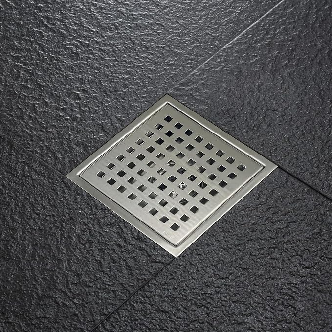 4 Inch Square Shower Drain - Image 3
