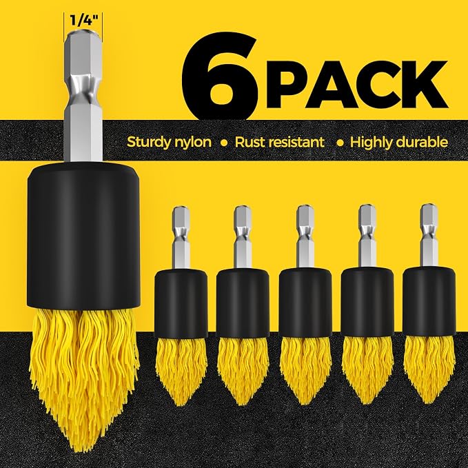 Holikme 6 Piece Drill Brush - Image 6