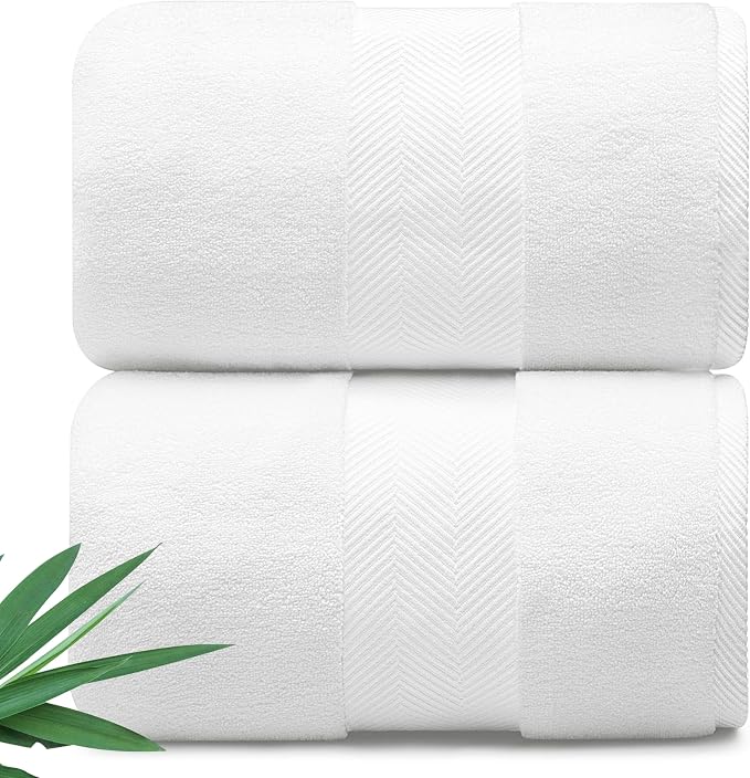 Ultra Soft & Plush Viscose from Bamboo Bath Sheets by AlusaHome