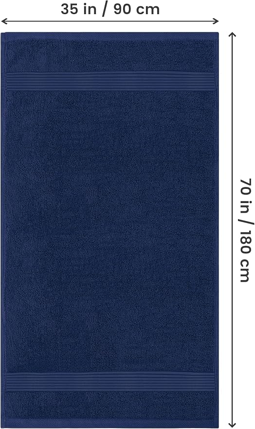 Utopia Towels Extra Large Bath Sheets 2 Pack, 35 by 70 Inches, 100% Cotton - Image 2
