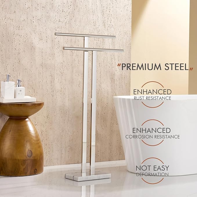 KOKOSIRI Floor Stand Towel Rack - Image 6