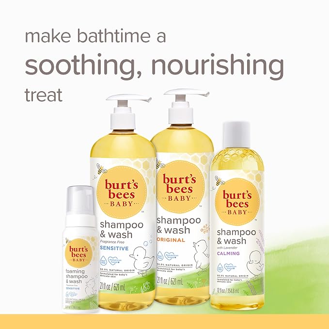 Burt's Bees Baby Calming Shampoo and Wash - Image 8