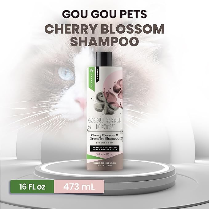 Holistic Natural Derived Cherry Blossom & Green Tea Pet Shampoo: Veterinarian - Image 3