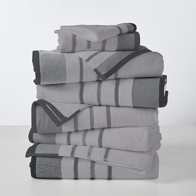 Great Bay Home Decorative Bath Towel Set - Image 6