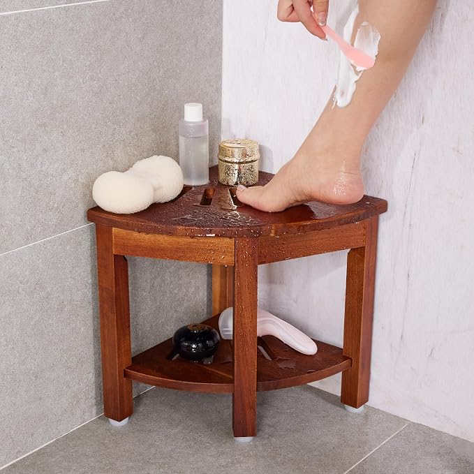 HouseJoy Corner Shower Bench - Image 5