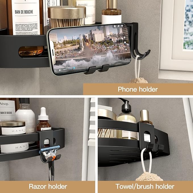 VOLPONE Corner Shower Caddy - Image 3