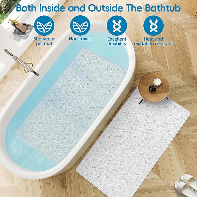 WRISIN Bathtub Mat Non Slip - Image 4