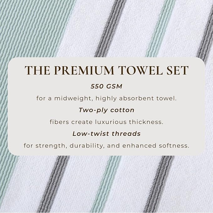 Great Bay Home Decorative Oversized Bath Sheet Set - Image 4
