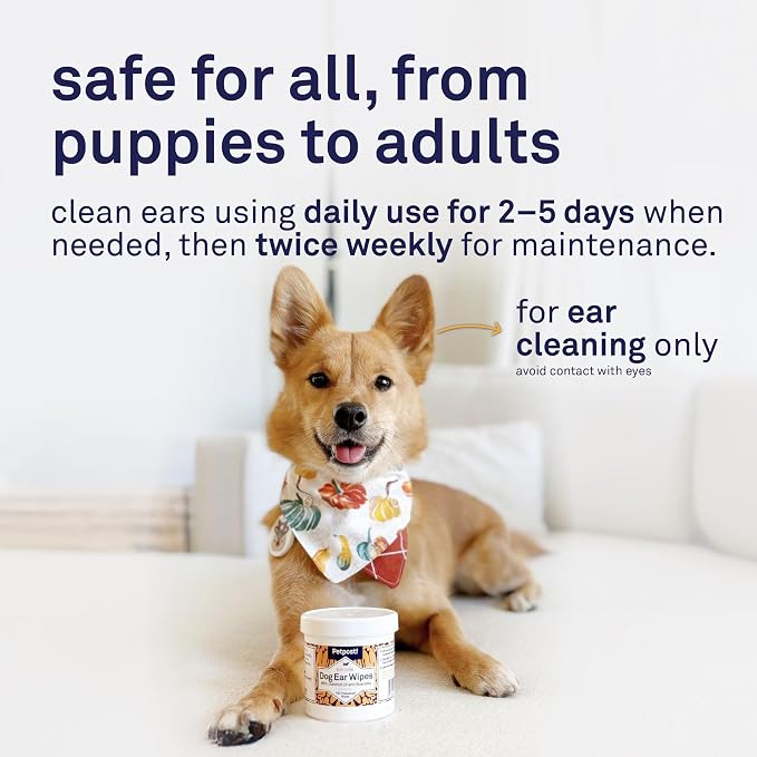 Petpost | Dog Ear Cleaner Wipes - Image 5