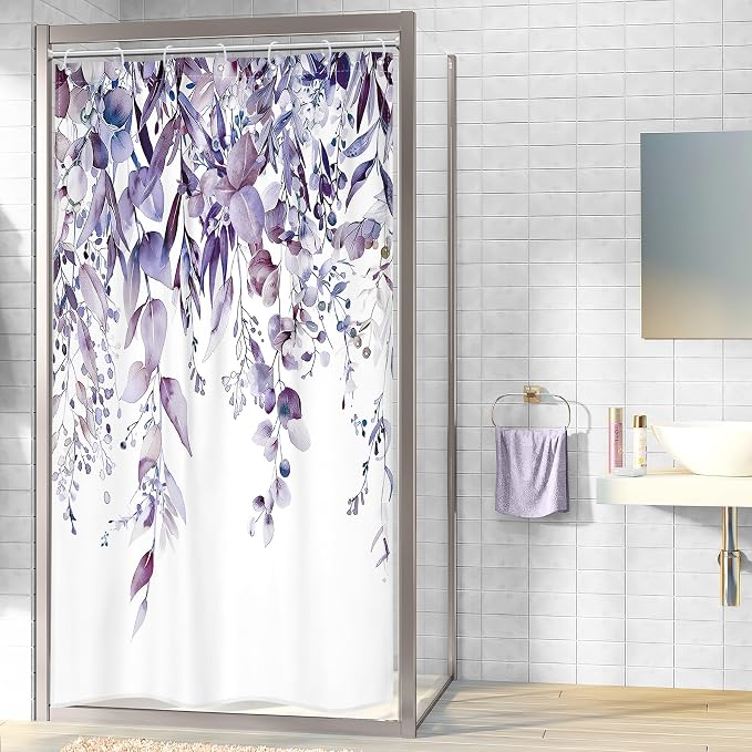 Riyidecor Small Stall Rv Narrow Single Shower Curtain - Image 3