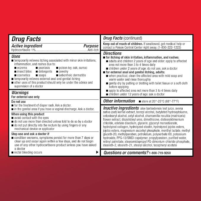 Amazon Basic Care Maximum Strength Anti-Itch Cream, Hydrocortisone 1 Percent - Image 4