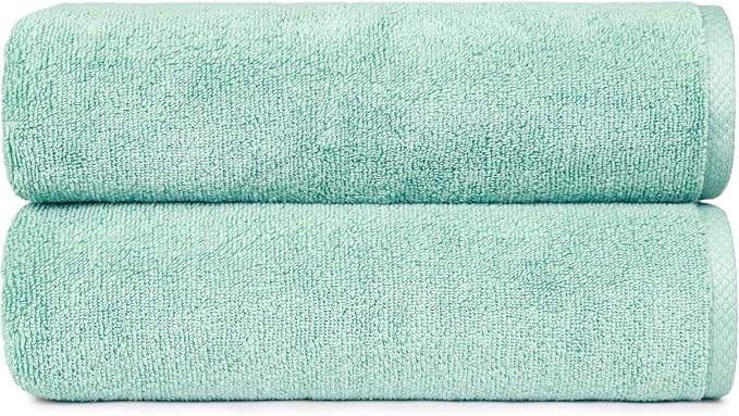 Amazon Basics 100% Cotton Quick-Dry Lightweight Moisture Absorbing Bath Towel by AmazonBasics