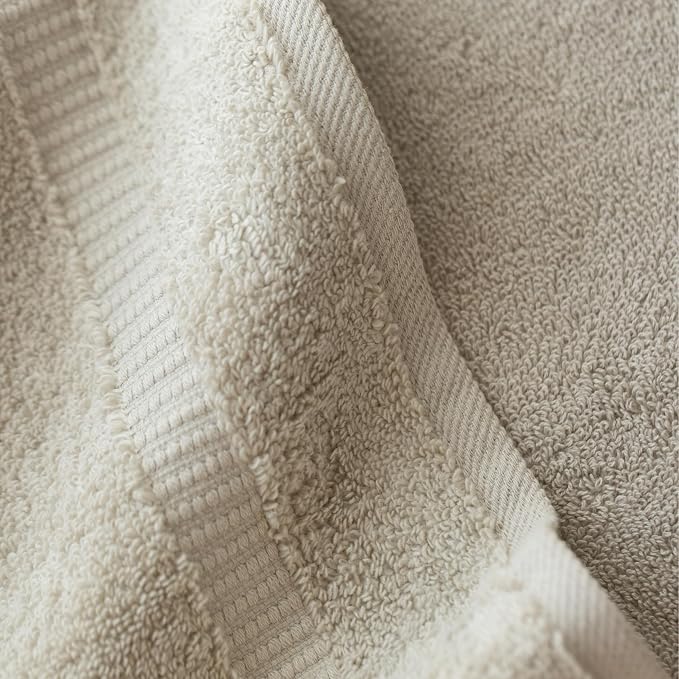 SALBAKOS 100% Turkish Cotton Washcloth Set of 12 13x13 inch | Heirloom Quality - Image 4