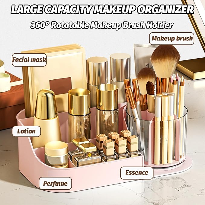 DASITON Large Capacity Makeup Organizer - Image 4