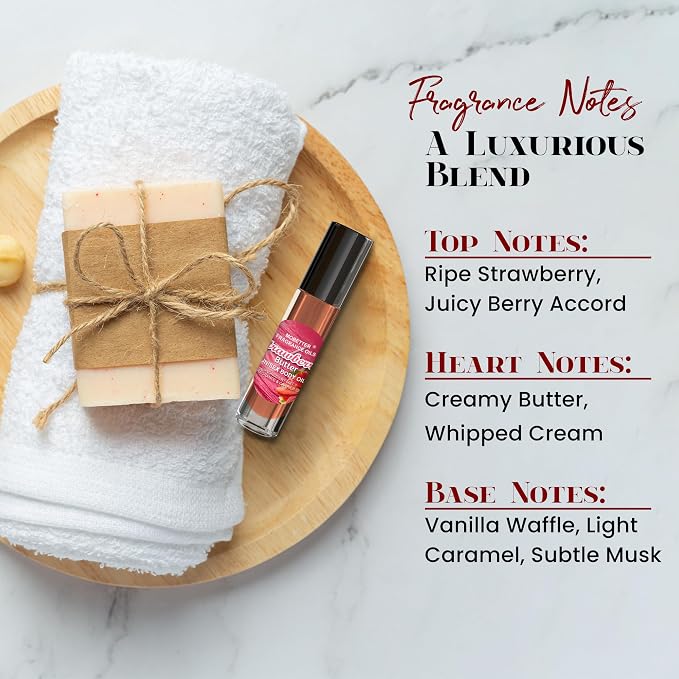 MOBETTER FRAGRANCE OILS Strawberry Butter Fragrance Body Oil - Image 5