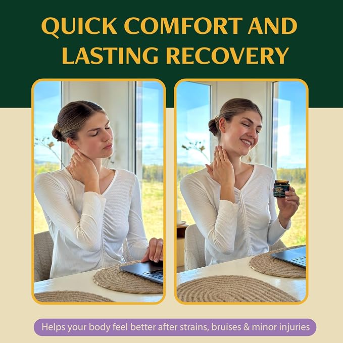 Wild Healing Comfrey Salve – Concentrated Herbal Balm - Image 3